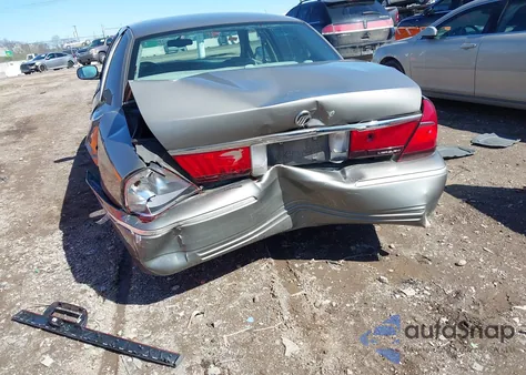 2000 Mercury Grand Marquis Ls z USA, uszkodzony, nr VIN 2MEFM75W3YX622141